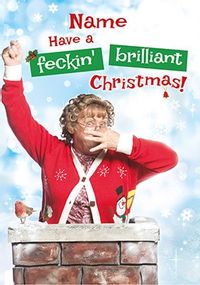 Tap to view Mrs Browns Boys Personalised Christmas Card