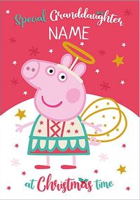 Tap to view Peppa Pig - Special Granddaughter Christmas Card