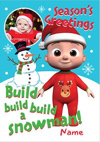 Tap to view Build a Snowman Christmas card