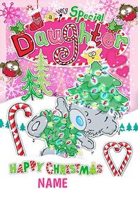Tap to view Special Daughter Christmas Card - Me to You Dinky