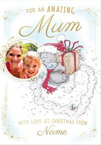 Tap to view Me To You - Amazing Mum Christmas Photo Card