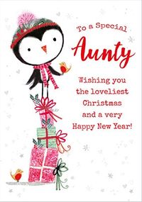 Tap to view Special Aunty Personalised Christmas Card