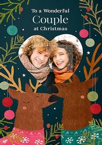 Tap to view Wonderful Couple at Christmas Photo Card