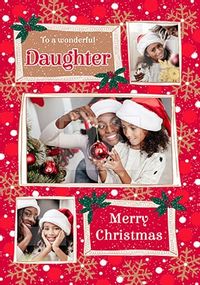 Tap to view Daughter at Christmas Photo Card