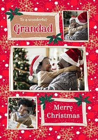 Tap to view Grandad at Christmas Photo Card