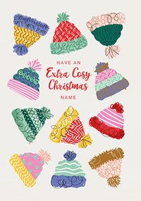 Tap to view Extra Cosy Personalised Christmas Card