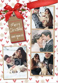Tap to view Love From Us Christmas Card