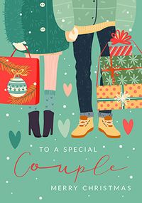 Tap to view Special Couple Merry Christmas Personalised Card