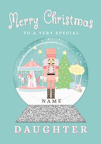 Tap to view Special Daughter Nutcracker Personalised Christmas Card