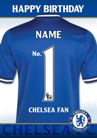 Tap to view Chelsea - No. 1 Chelsea Fan Shirt Card