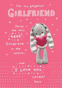 Tap to view Gorgeous Girlfriend Hun Bun Personalised Card