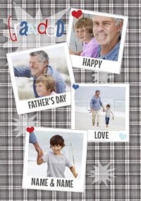 Tap to view Polaroid - Grandad on Father's Day Card