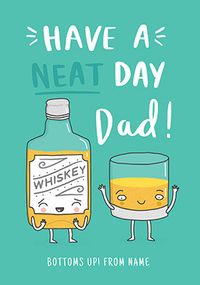 Tap to view Have a Neat Day personalised Dad Father's Day Card