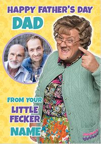 Tap to view From Your Little Fecker Photo Father's Day Card