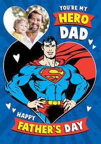 Tap to view Superman - You're My Hero Dad Personalised Father's Day Card