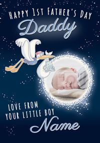 Tap to view 1st Father's Day Dumbo Photo Card