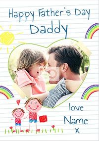 Tap to view Daddy From Son Photo Father's Day Card