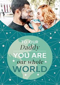 Tap to view Our World Photo Father's Day Card