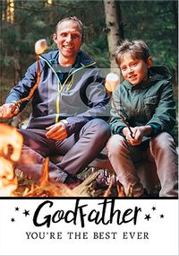 Tap to view Godfather You're the Best Ever Photo Father's Day Card
