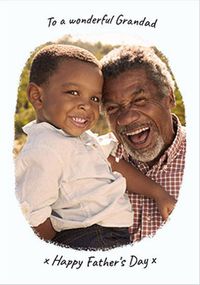 Tap to view Wonderful Grandad Father's Day Photo Card
