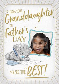 Tap to view Me To You - From your Granddaughter Photo Father's Day Card