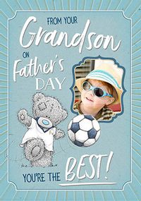 Tap to view Me To You - From your Grandson Photo Father's Day Card