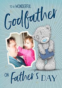 Tap to view Me To You - to a Wonderful Godfather Photo Father's Day Card