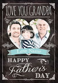 Tap to view Once Upon a Teatime - Love You Grandpa Father's Day Card