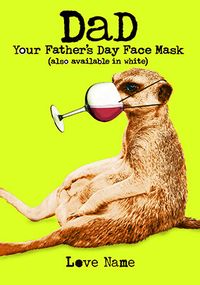 Tap to view Father's Day Face Mask Personalised Card