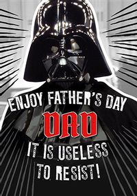 Tap to view Darth Vader Father's Day Card