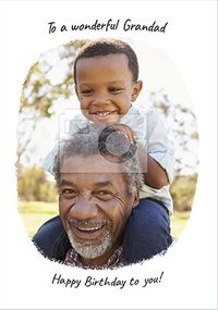 Tap to view To a Wonderful Grandad Photo Card