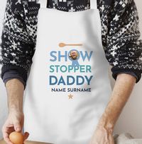 Tap to view Showstopper Daddy Photo Upload Apron