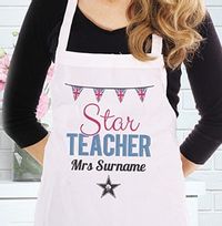 Tap to view Star Teacher Personalised Apron