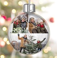 Tap to view Landscape Triple Photo Bauble