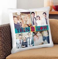 Tap to view Then and Now Photo Cushion