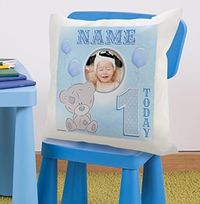 Tap to view 1 Today Blue Photo Cushion - Me To You