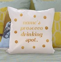 Tap to view Prosecco Drinking Personalised Cushion