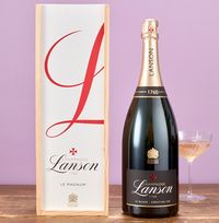 Tap to view Lanson  Magnum Champagne and Wooden Box