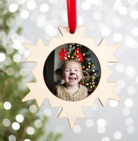 Tap to view Personalised Full Photo Tree Decoration