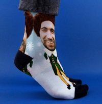 Tap to view Male Elf Photo Socks