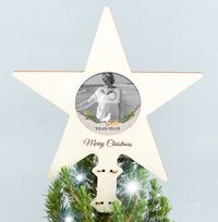 Tap to view Memorial Female Photo Tree Topper