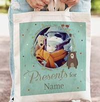 Tap to view Christmas Presents Personalised Tote Bag