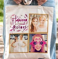 Tap to view Be A Flamingo Photo Tote Bag