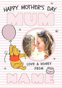 Tap to view Winnie The Pooh Mother's Day From Daughter Card