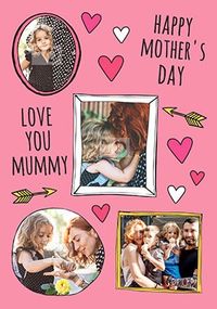 Tap to view Mummy photo gallery Personalised Card