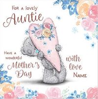 Tap to view For a lovely Auntie Me to You personalised Card