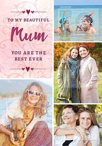 Tap to view Beautiful Mum Multi Photo Card