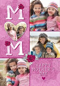 Tap to view Mum - Happy Mother's Day Multi Photo Card