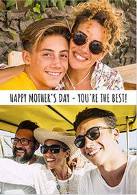 Tap to view You're the Best Mother's Day Photo Card