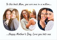 Tap to view One in a Million Mother's Day Photo Card